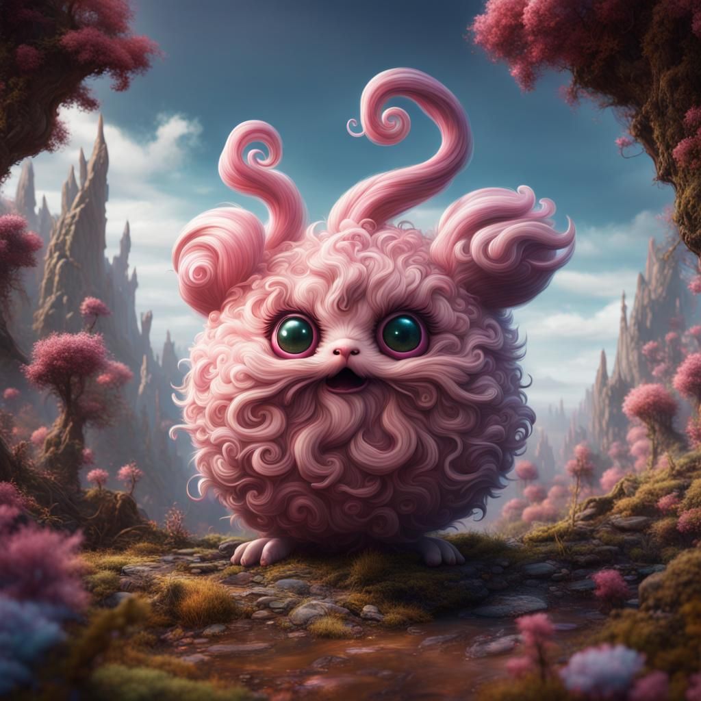 Realistic wigglypuff