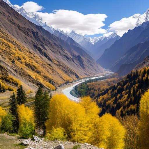 The Karakoram Highway
