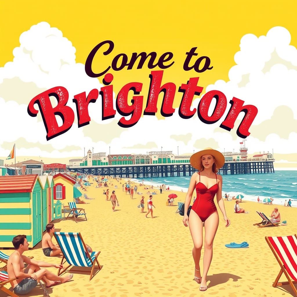 Come to Brighton   by @Justagirl