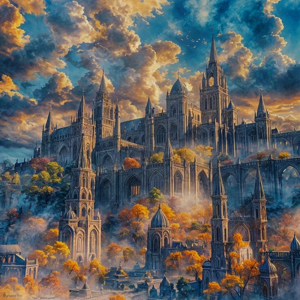 Echos of Gothic Grandeur.   by @StinkPad