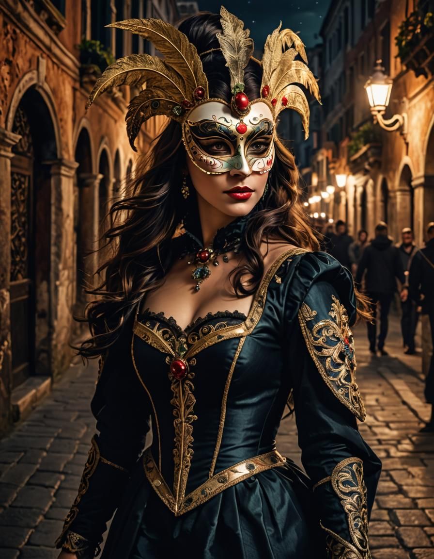 Mystery Lady  by @MelanieL