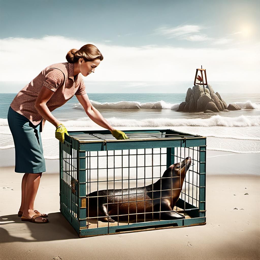 Marine Mammal Rehabilitation & Release  by @Niki