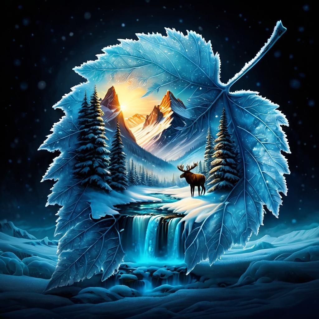 Nature‘s Frosted Edge  by @Chelle