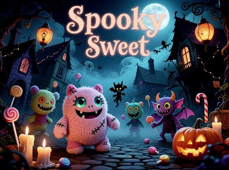 10/25/2025-Super Cute Creepy Monsters Art By Archangel Tara