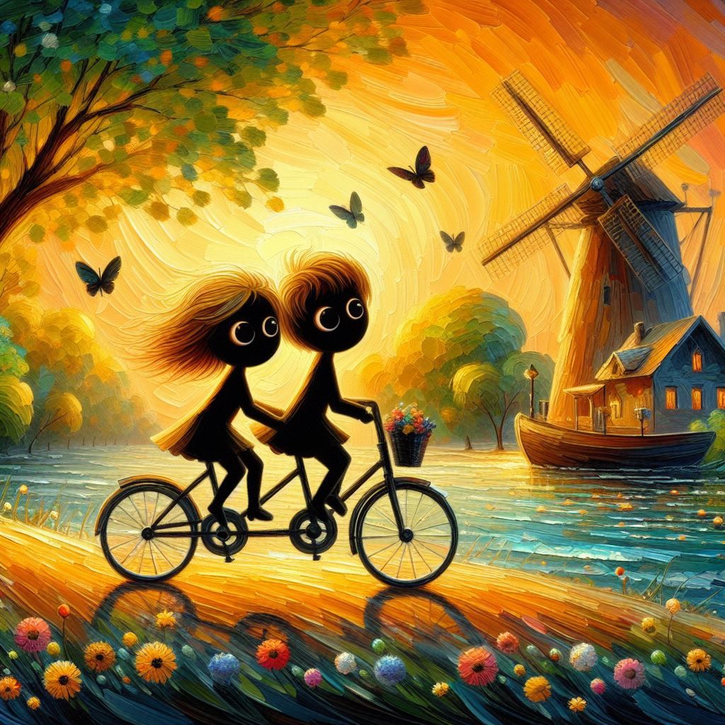Promenade en tandem