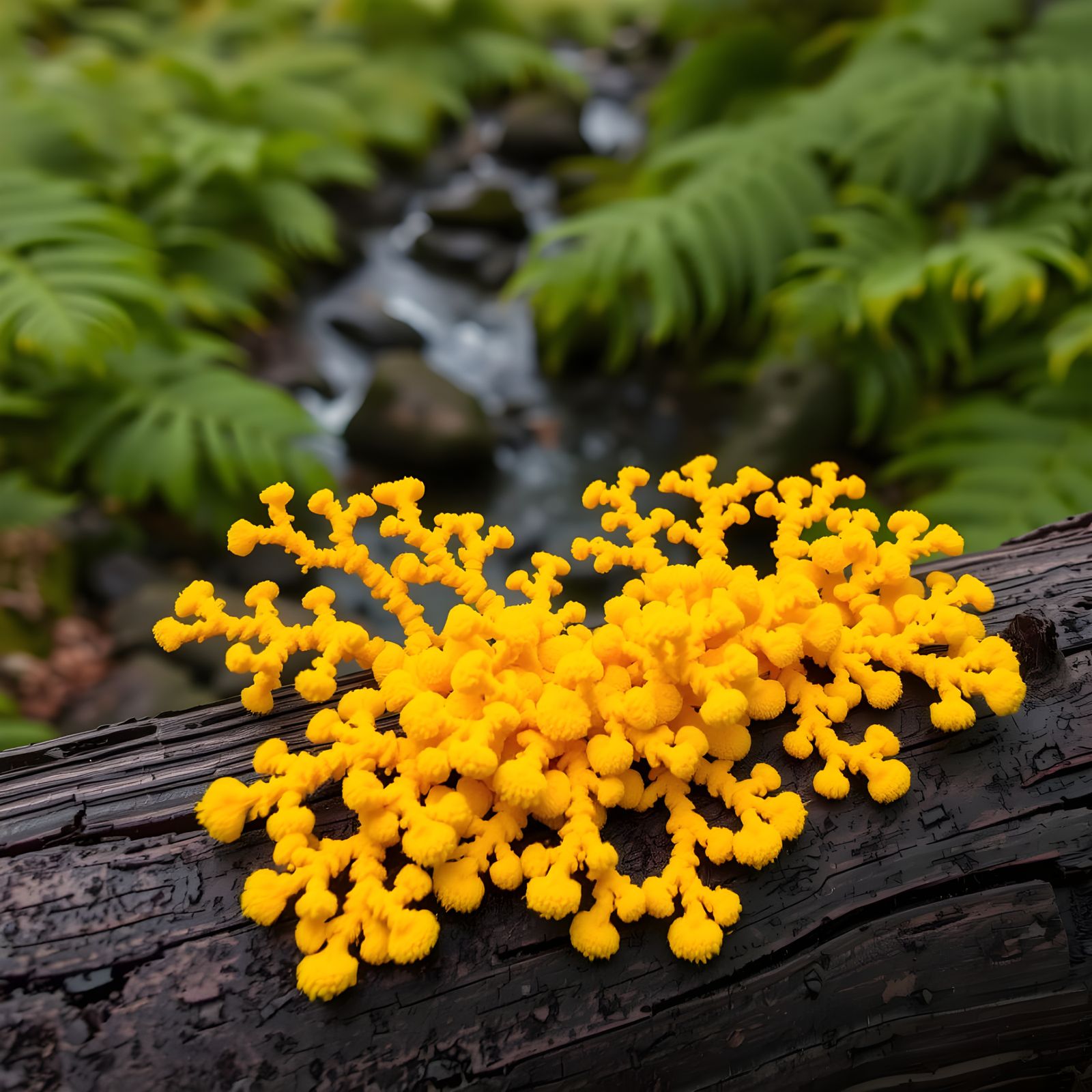 Fractal Yellow Liken  by @Mr_Anime Manga