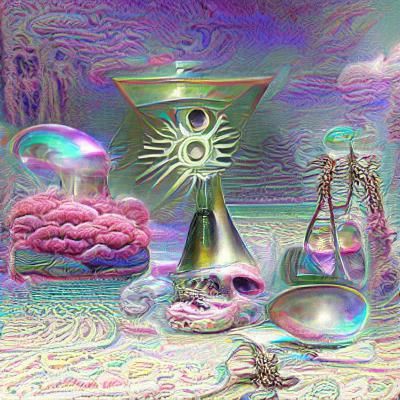 surreal alchemical future