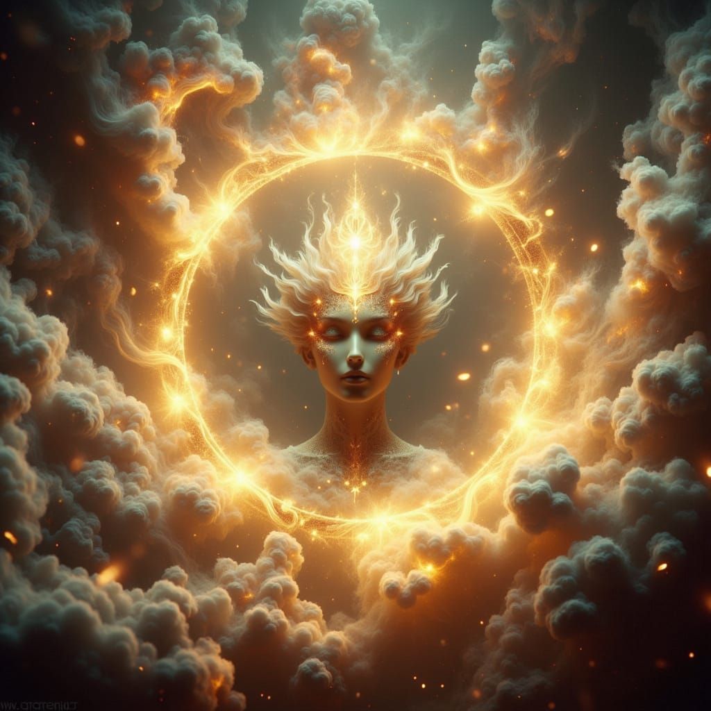 <lora:SXLSpiritHead:1.0> Celestial ring