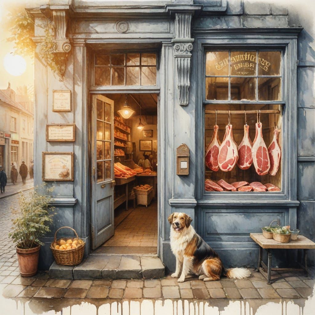 Waiting for a bone  by @Sjieny