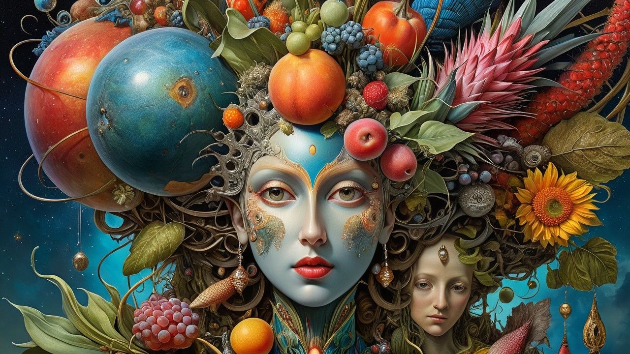 COSMIC BEAUTY - NATURES MYSTICAL PORTRAIT