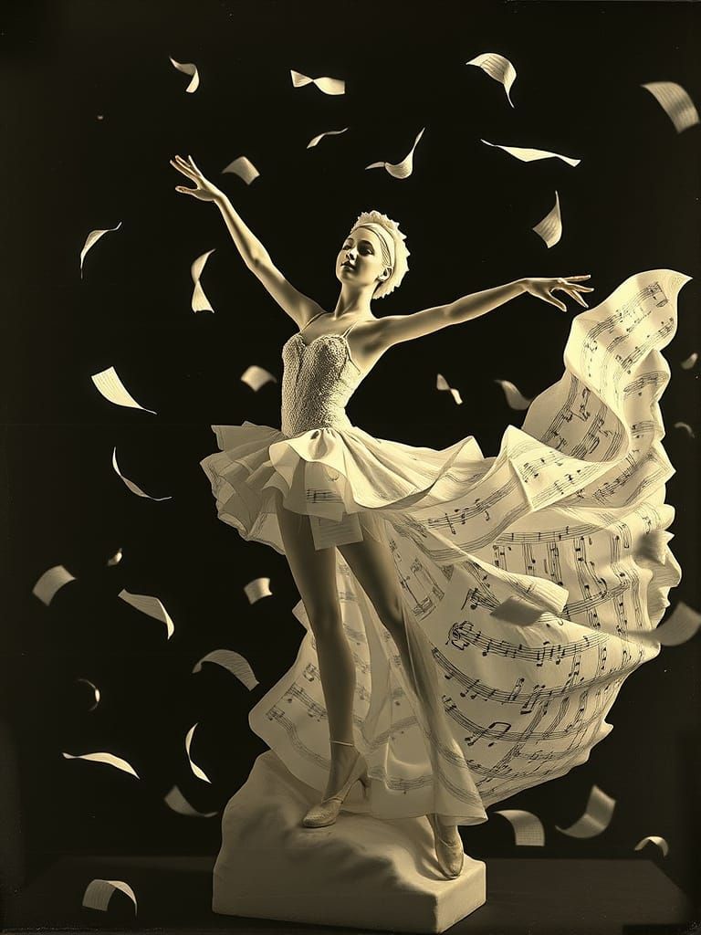 You are the music while the music lasts  by @K F Fox 