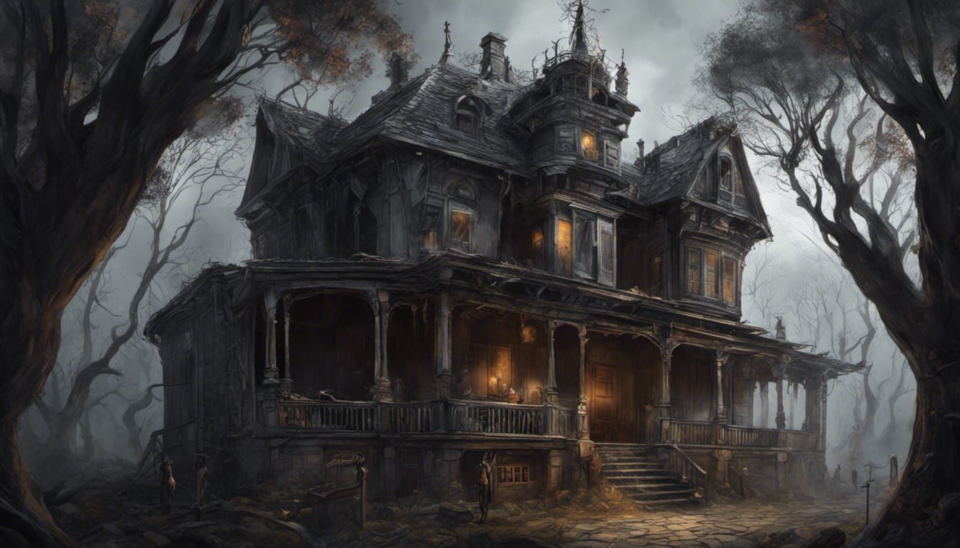 The lights are on, but no one's home AI Generated Artwork NightCafe