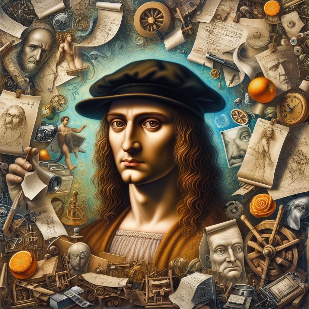 young Leonardo da Vinci