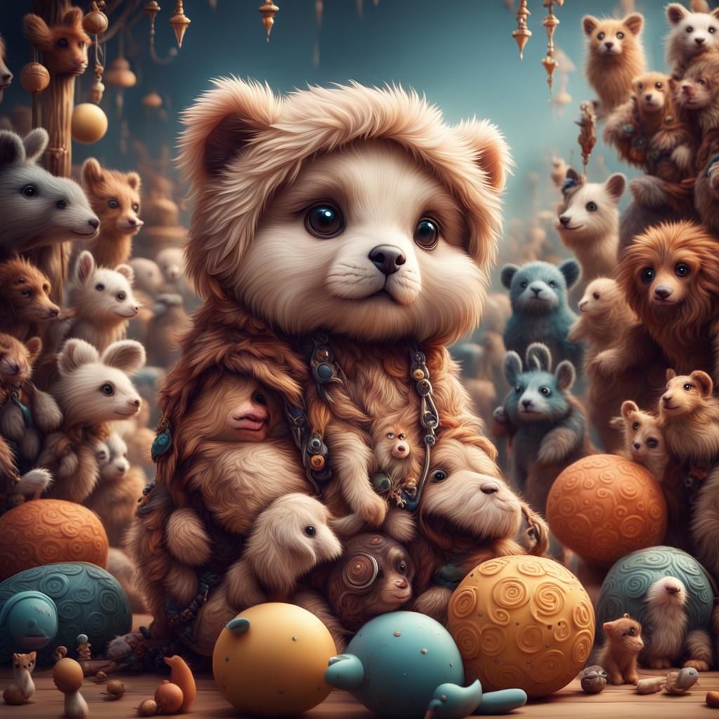 cute animal toy