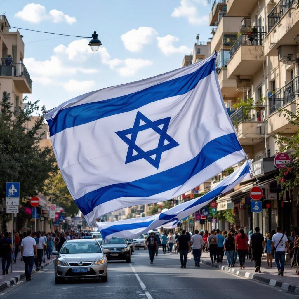 Disaster Scene in Israel: AI Generated Image