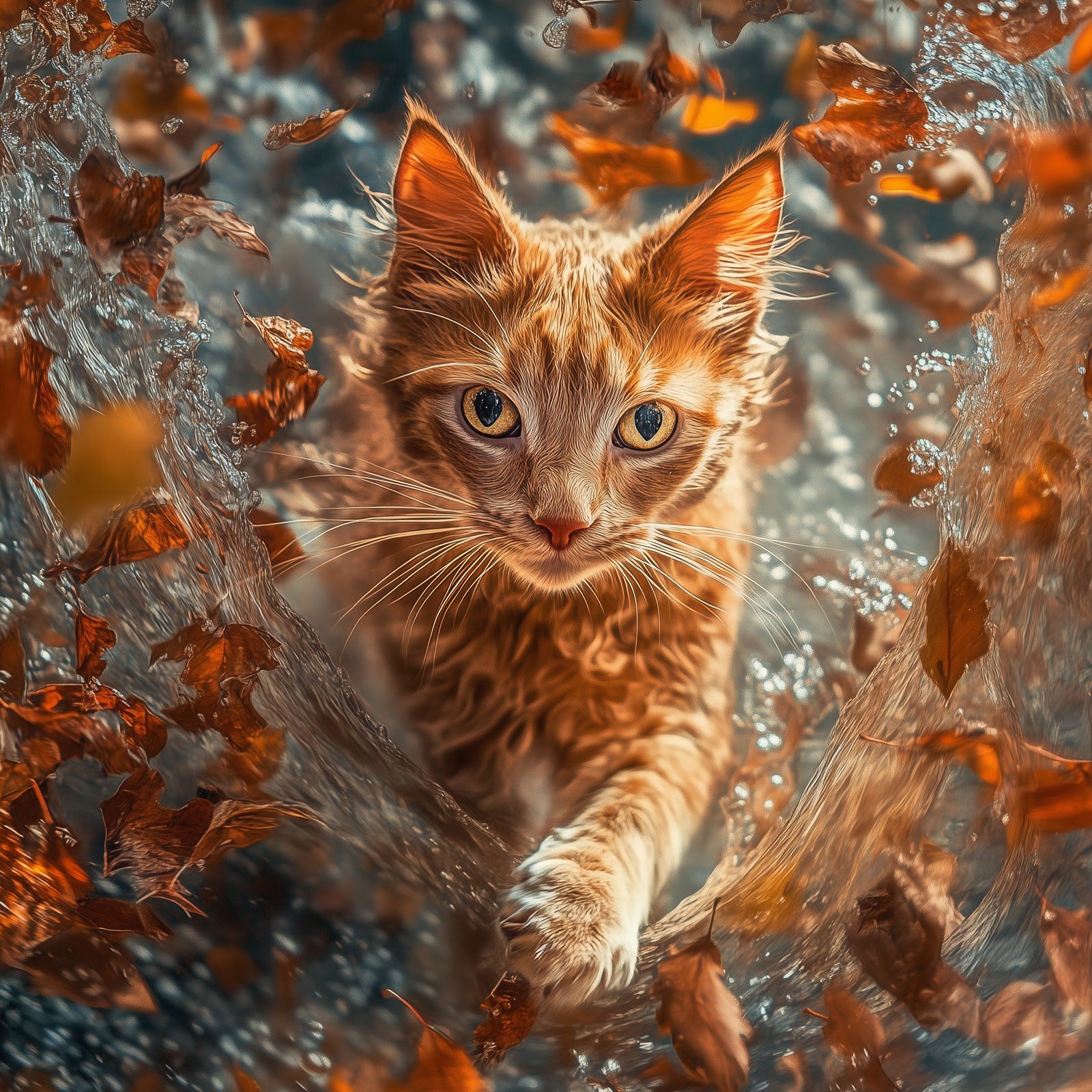 Through the Water and Leaves