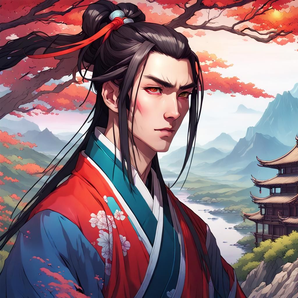 Wei Wuxian as an adult 