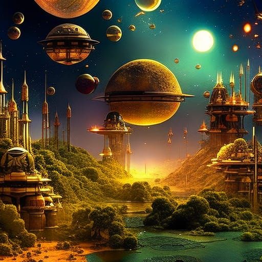 Adventure to an alien planet false