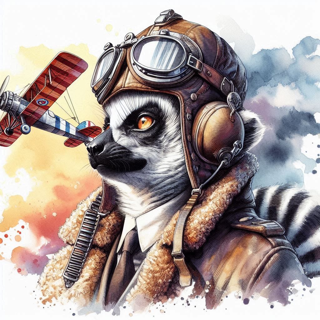 Commander Lemur, World War I Ace