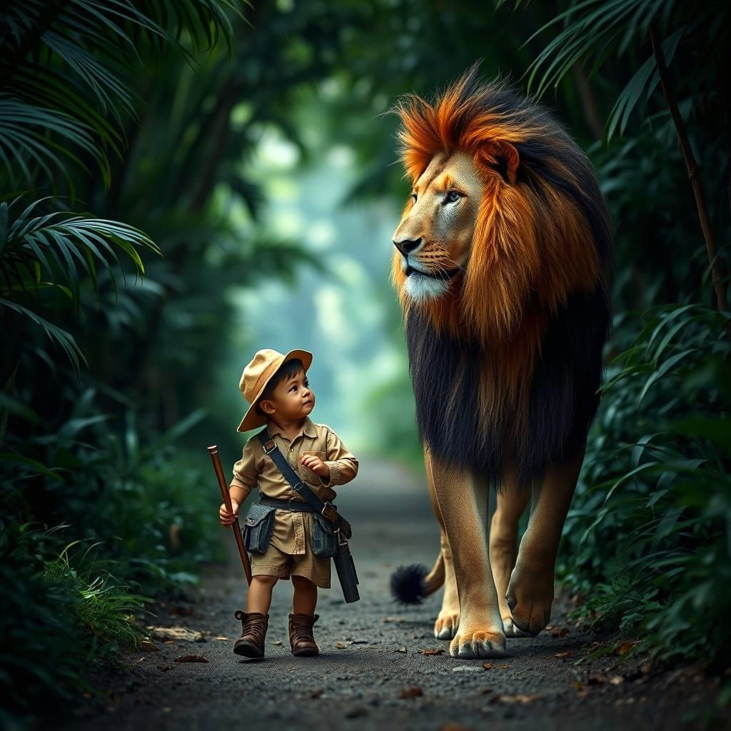 The Boy and the King  by @Corky2000