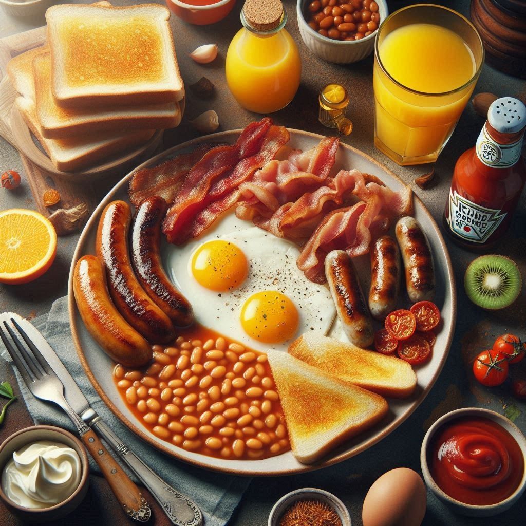"Now This Is What I Call A Real Breakfast!"