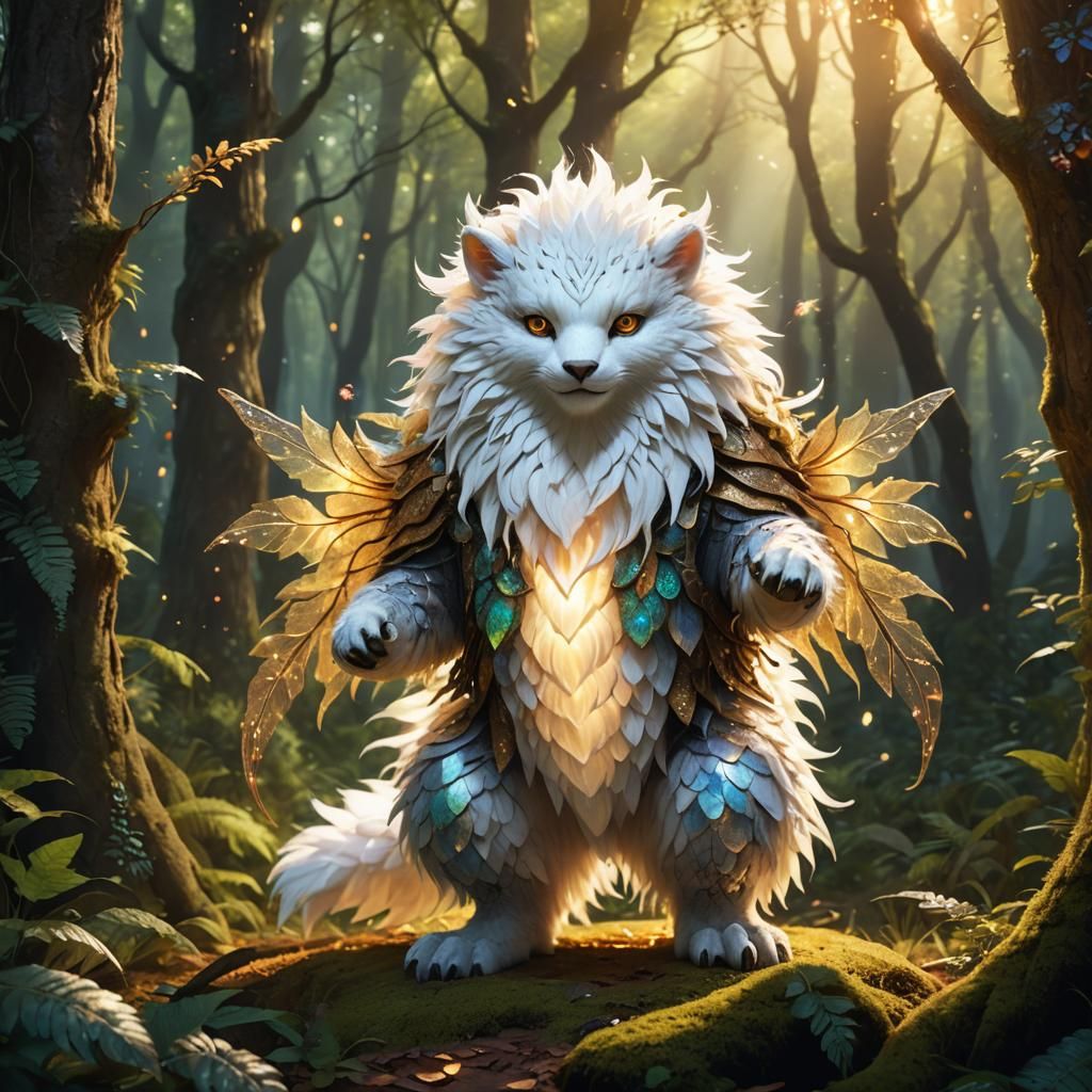 A magic creature from magic forest