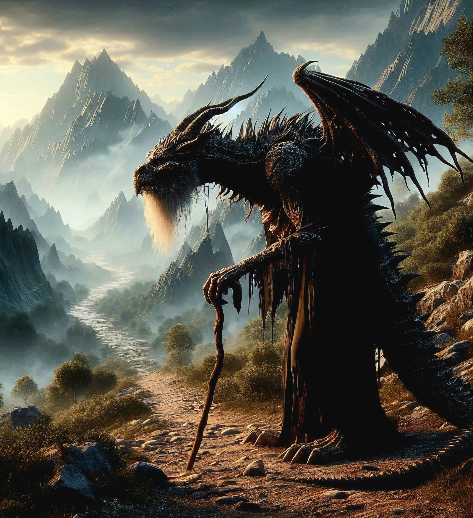 When the dragon-born get old...