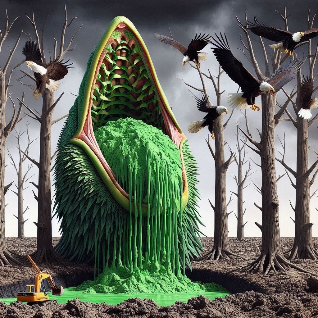 Green Slime For the Dire Eagles