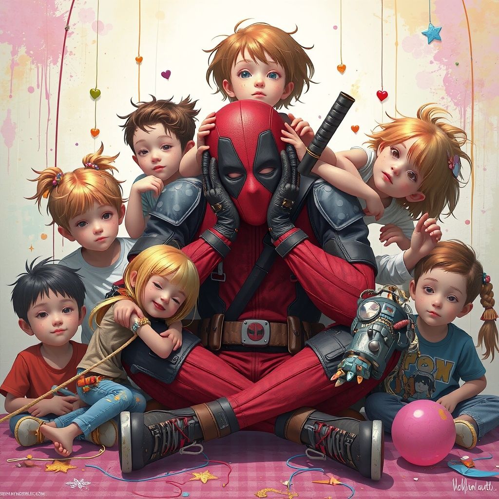 When you can’t earn enough as a mercenary open a day-care centre.