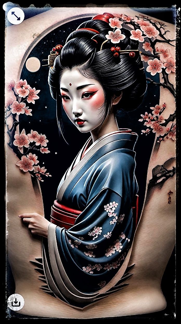 Geisha Tattoo