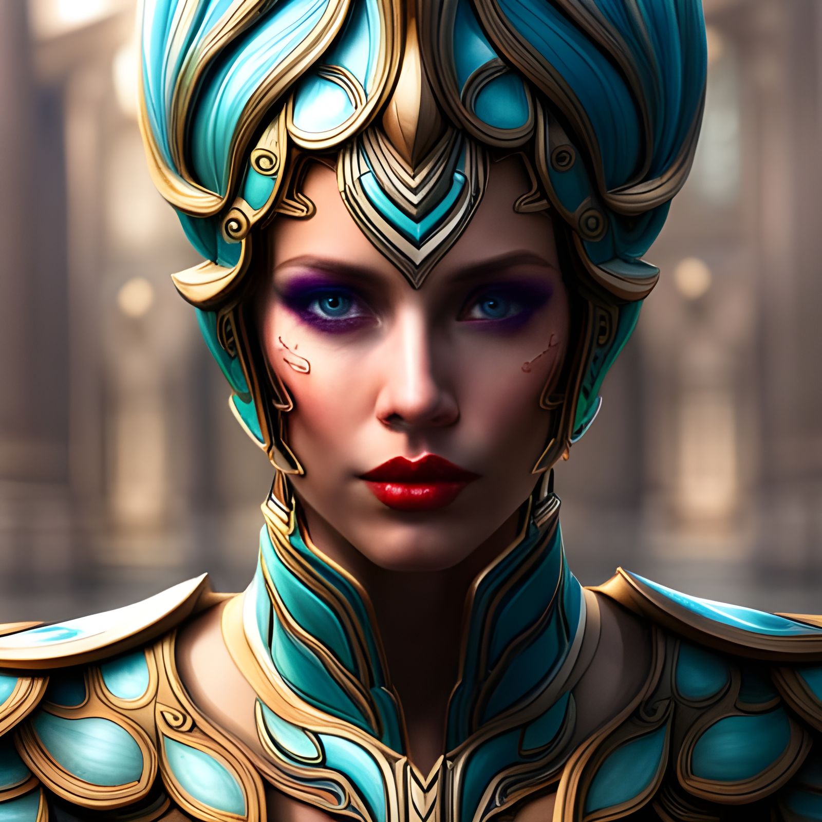 Ornate Warrior - AI Generated Artwork - NightCafe Creator