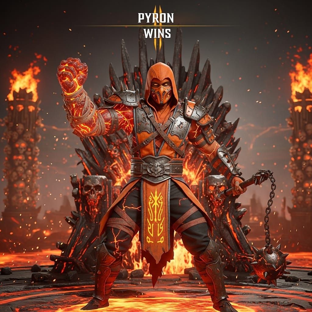 Pyron — New Mortal Kombat Ninja (OC)