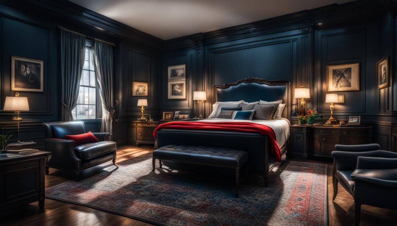 Bedroom of superman and lois lane