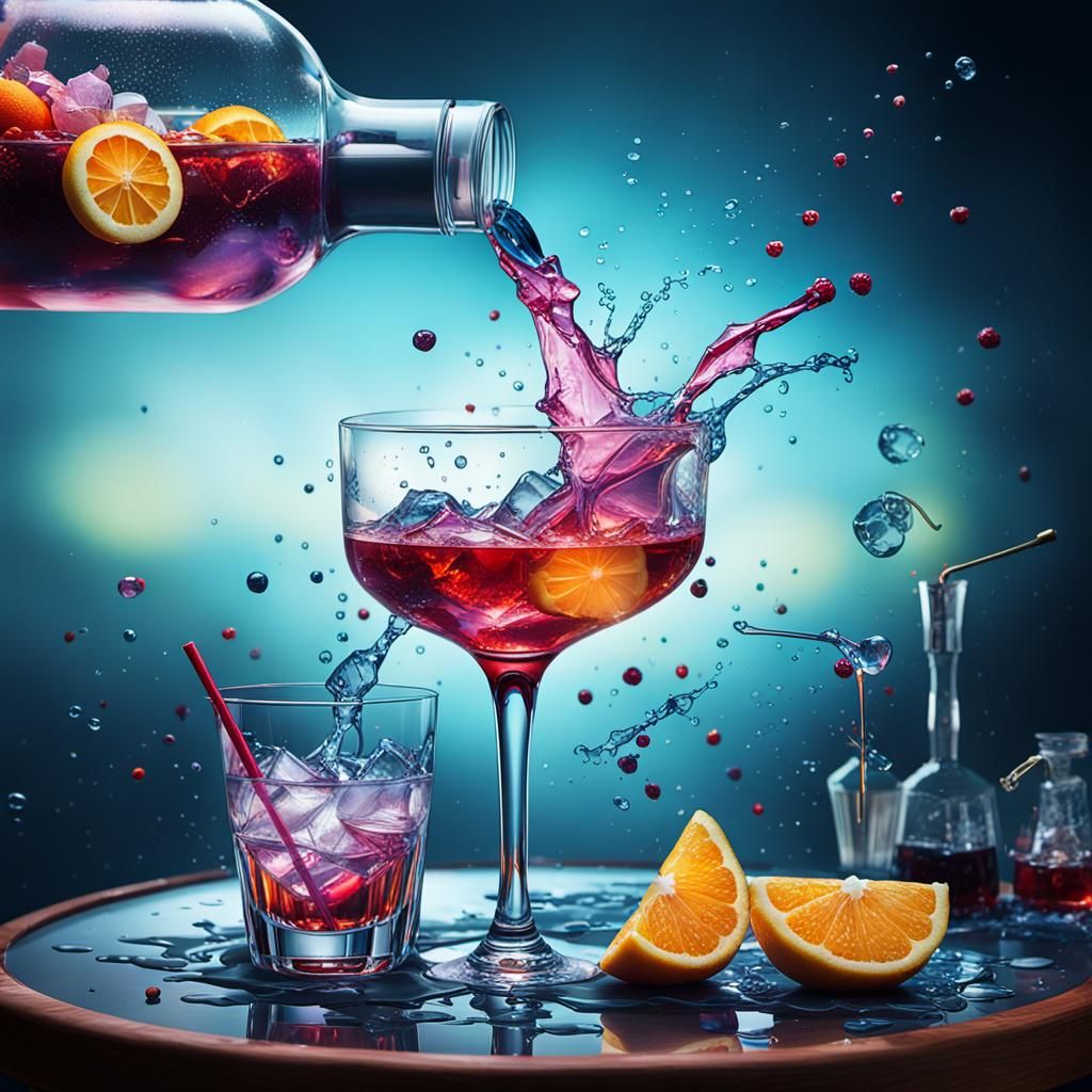 COCKTAILS - AI Generated Artwork - NightCafe Creator