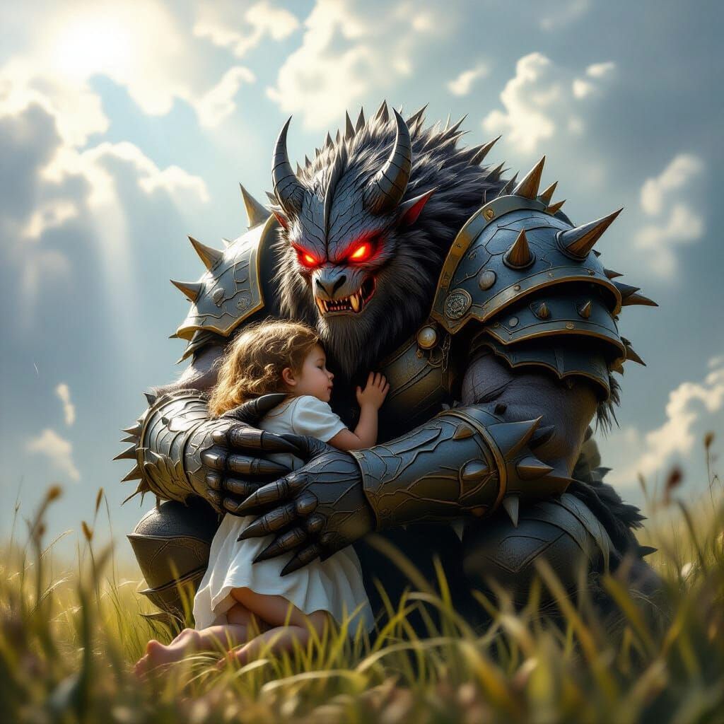 Rugged, yet kind and caring  by @Mayhem