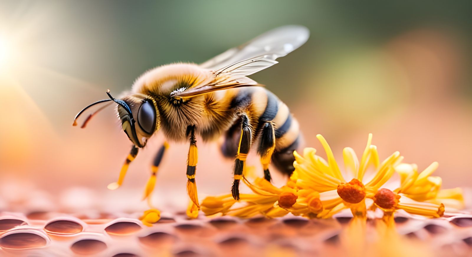 Sweet Honey Bee  by @Hellsing