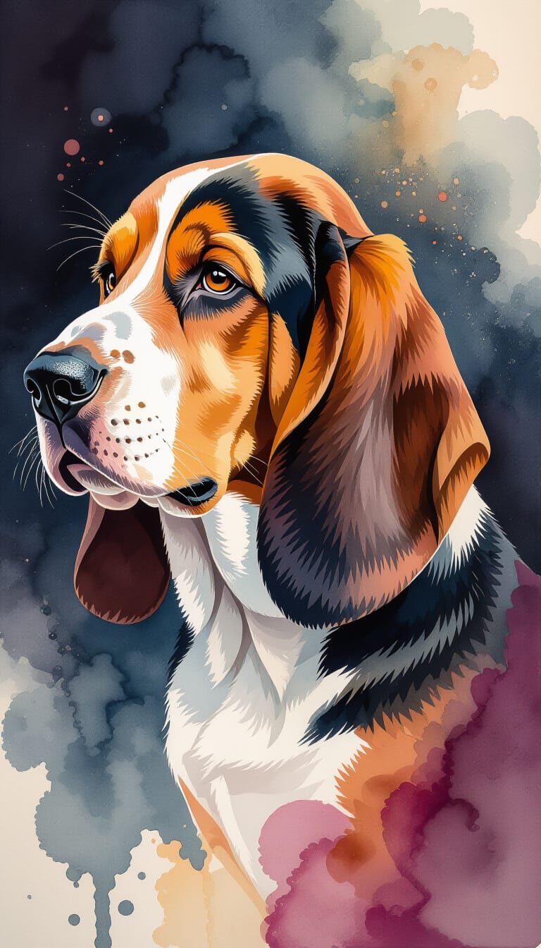 Basset Hound   by @Jimmycostnothin