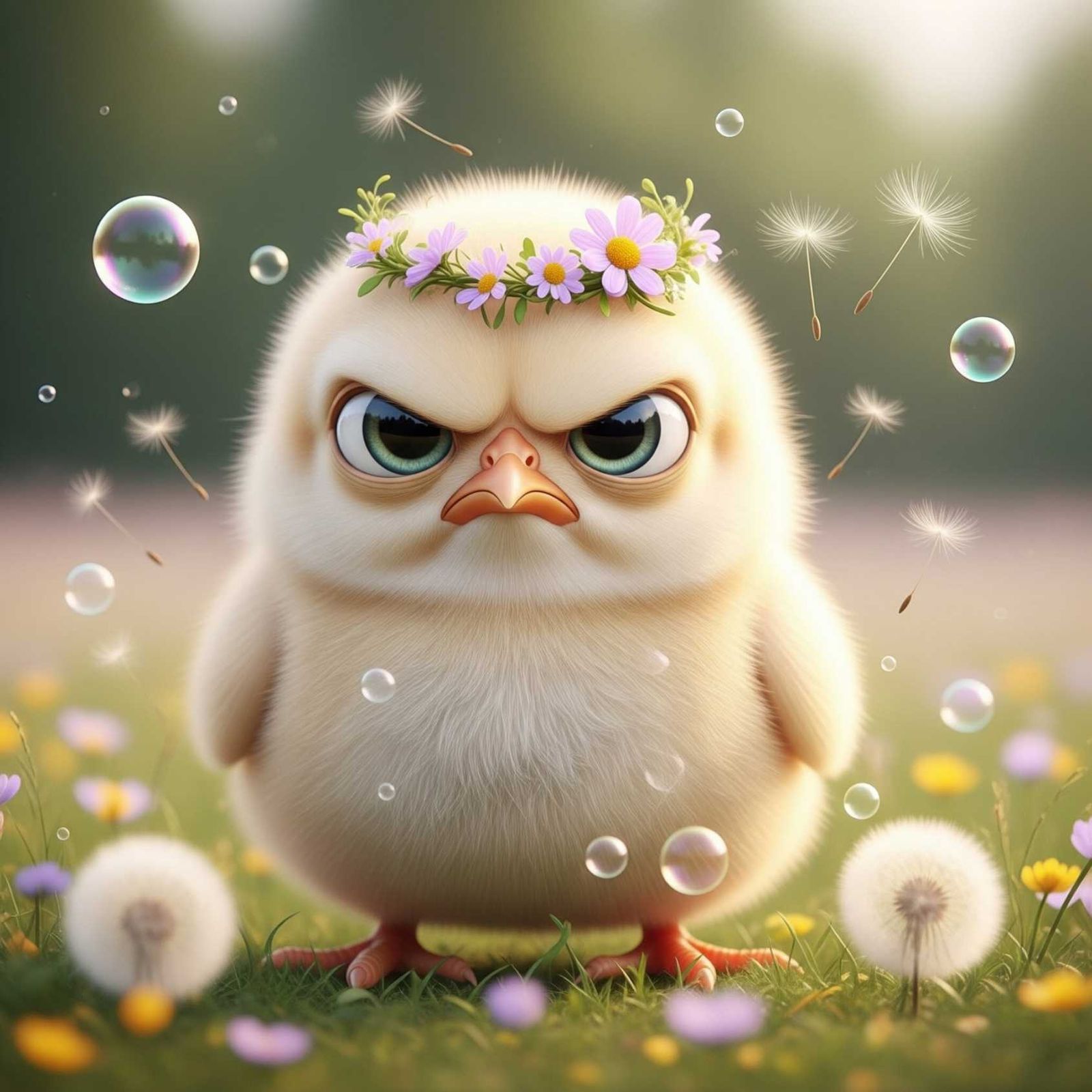 Grumpy chick 3