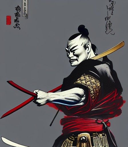 Samurai - AI Generated Artwork - NightCafe Creator