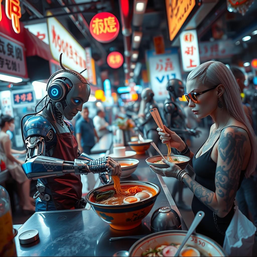 Cyberpunk Cafe