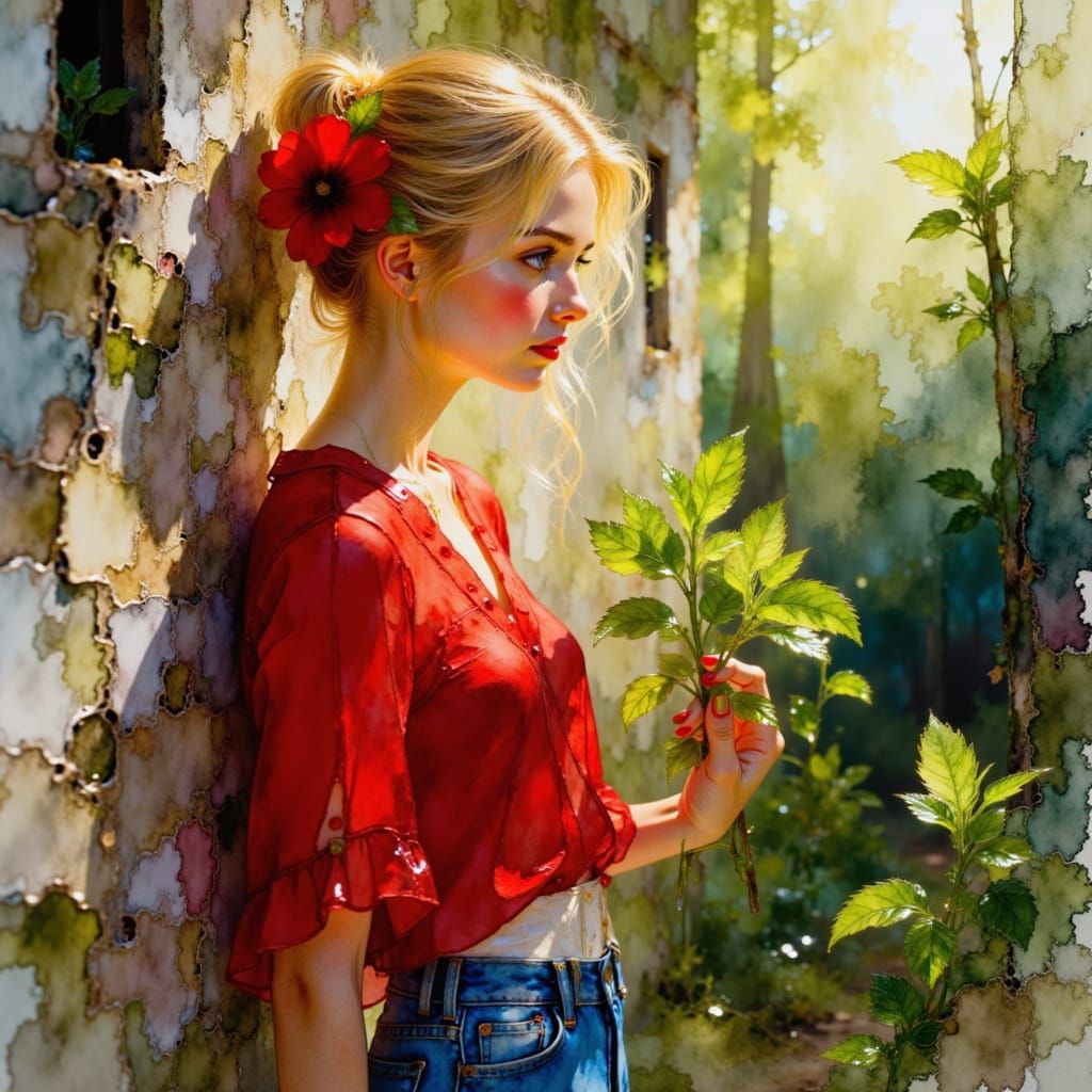 <lora:Art textured paint:1.0>