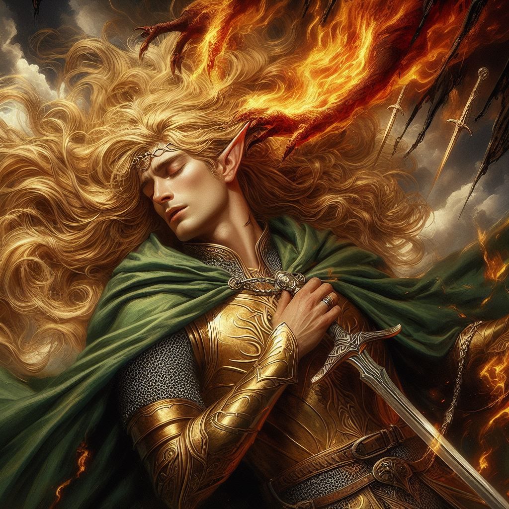 Glorfindel's death (Big Glorfindel's series 14)