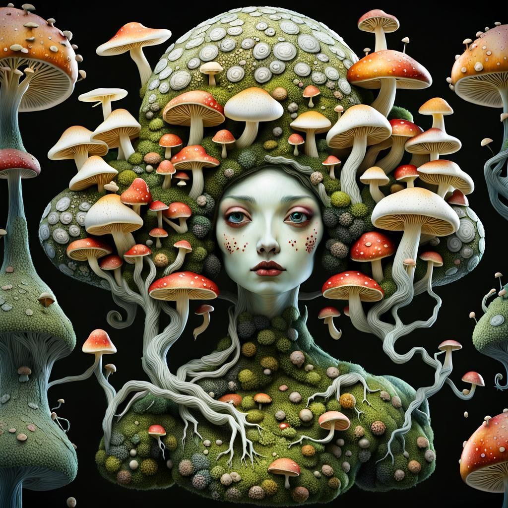 Fungi Girl 12165