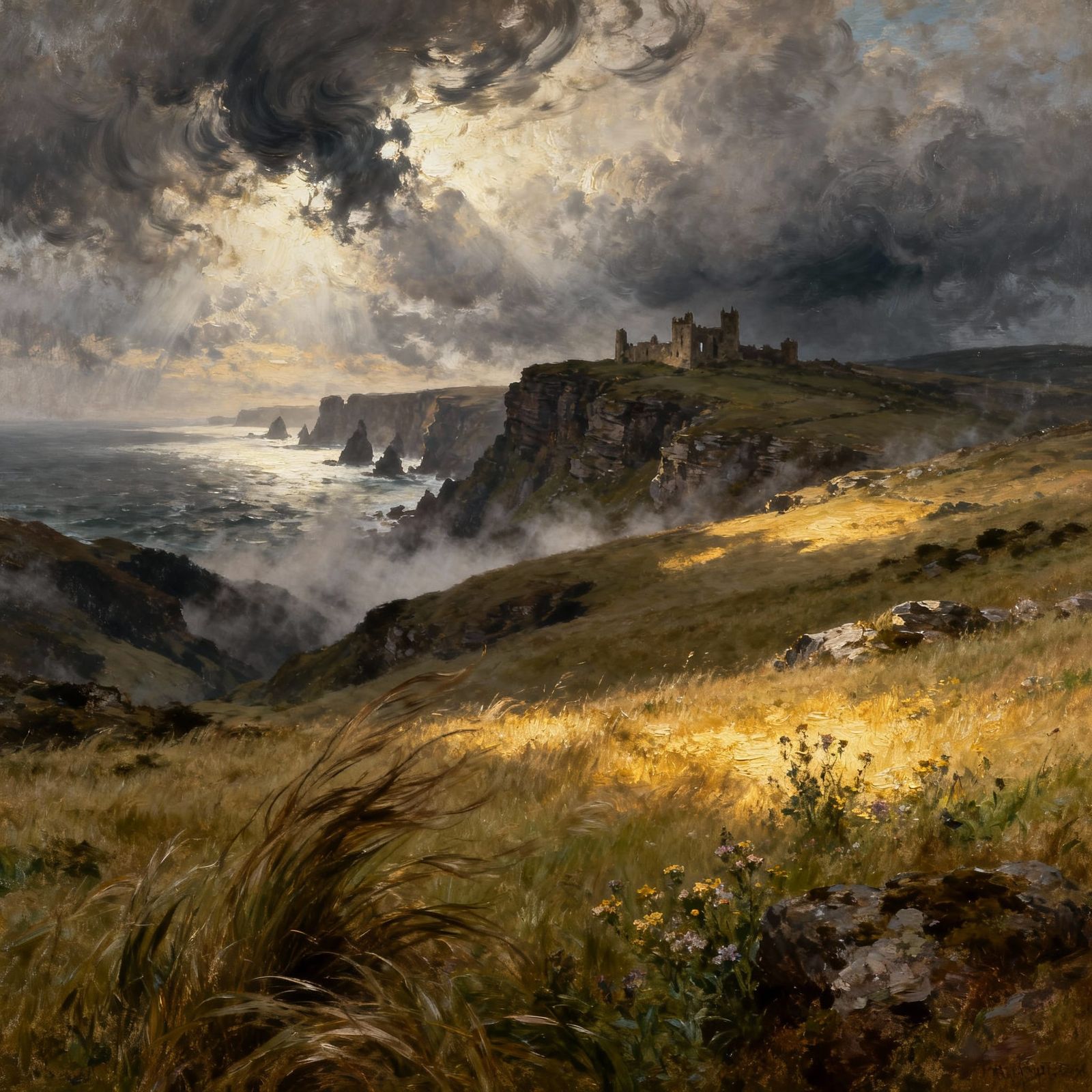 Storm coming in  by @Nico