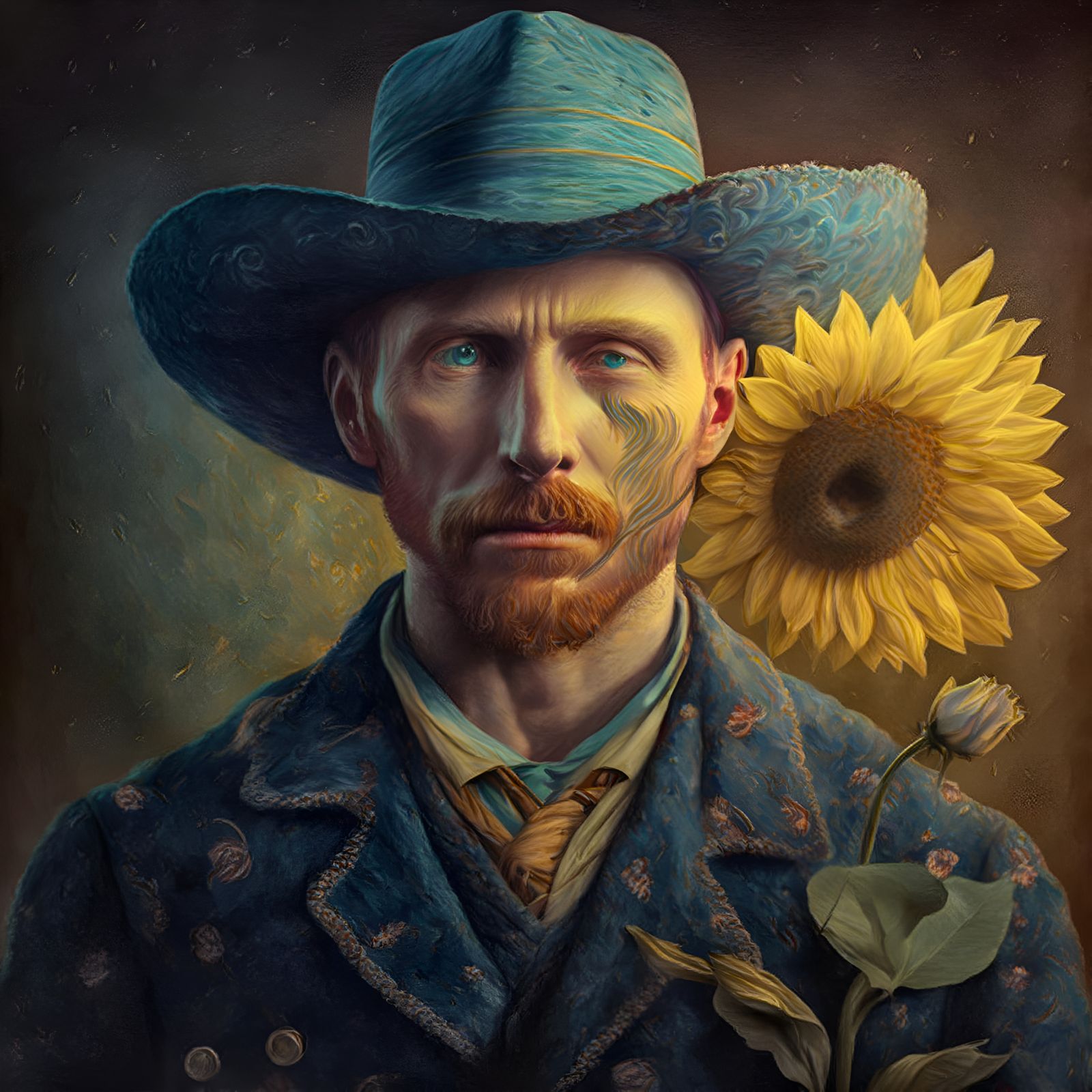 Midjourney: Vincent Sad Gogh