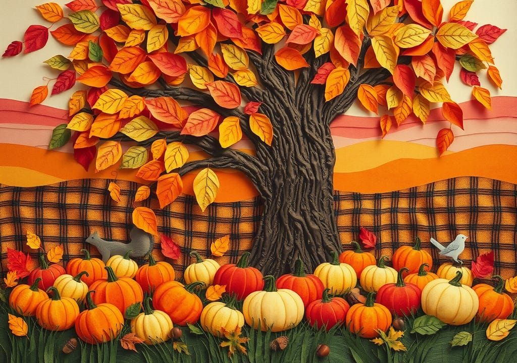 Whimsical Autumn Harvest