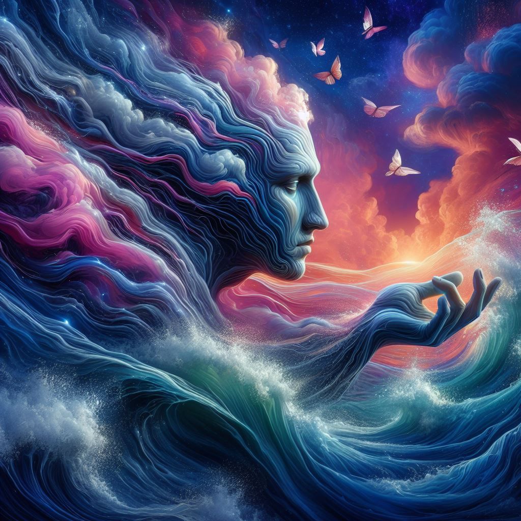 Attachments scatter, Like leaves upon the stream's dance— Mi...