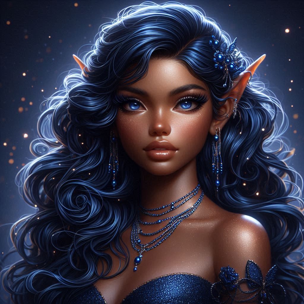 Beautiful Blue Fairy