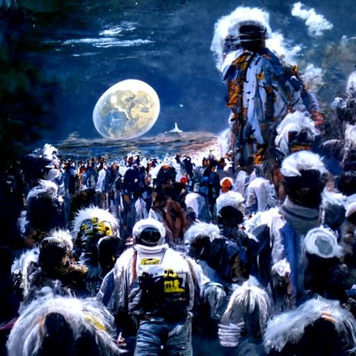 million man march on the moon