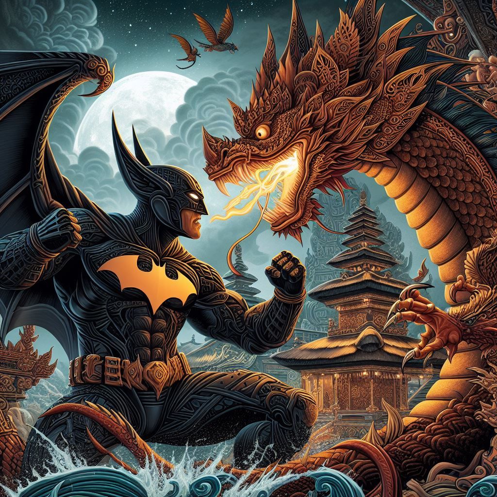 Balinese Batman series